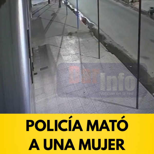 Un policía mató a una mujer delincuente