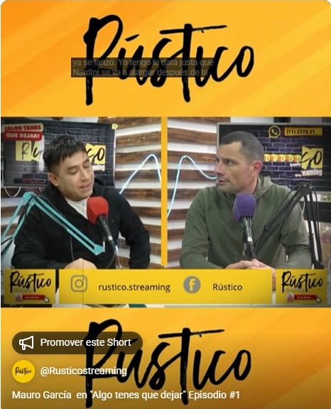 El intendente Mauro García en Algo tenes que dejar